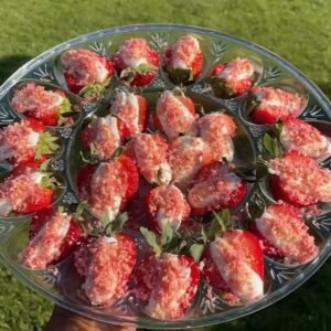 Strawberry Cheesecake Tray