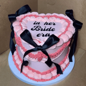 The "Bride 2 Be" Custom Cake