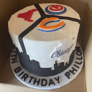 Chicago Themed Cake