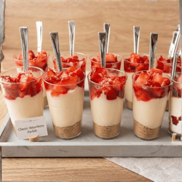 The Classic Strawberry Parfait